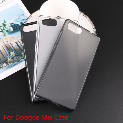 Funda de teléfono para Doogee Mix de 5,5 pulgadas, funda trasera para Doogee Mix, suave, TPU, mate, pudín, funda de silicona ► Foto 1/6