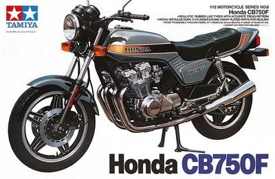 1/12 CB750F Básculas motocicleta montaje Kits de construcción Tamiya 14006 ► Foto 1/3