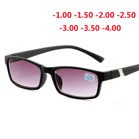 Gafas de sol de miopía acabadas para Unisex anti-blu-ray moda miopía gafas de sol mujeres hombres-1,0-1,5-2,0-2,5-3,5-4,0 ► Foto 1/6