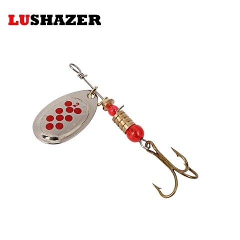 Lushazer spinnerbait-señuelo de cuchara para pesca, accesorios de pesca de carpa iscas artificiales para peces leurre peche, 3g-4,2g ► Foto 1/6