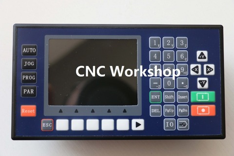 1 eje 3.5 pulgadas color LCD CNC controlador de torno mini fresadora servo USB paso motor máquina de coser láser ► Foto 1/1