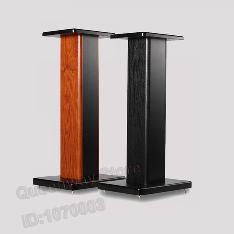 HIFI estantería estante/soporte de arena de madera/altavoz de audio soporte 15-90 cm nogal/palo de rosa/ negro para elegir ► Foto 1/4