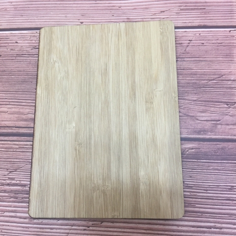 Conjunto de 10 natural bambú real en BLANCO arte de madera tarjetas Tarjeta de madera 15x11cm ► Foto 1/3
