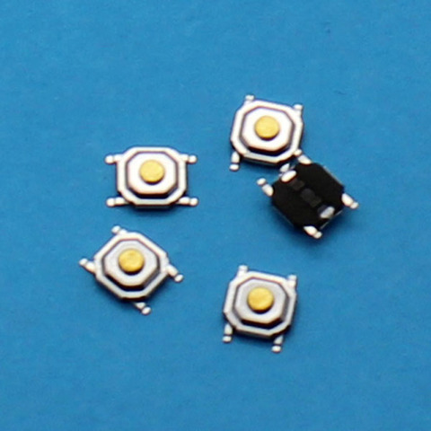 Lote de 100 unidades de microinterruptor momentáneo de botón táctil SMD 4*4*1,5 MM 4X4X1.5MM ► Foto 1/1