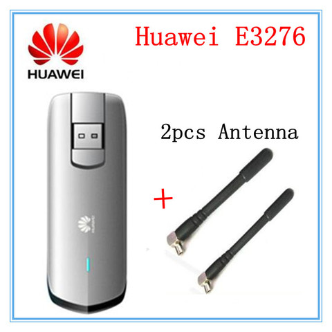 Desbloqueado Huawei E3276S-920 E3276 4G LTE Modem 150 Mbps WCDMA TDD Dongle USB inalámbrico plus (2 unids 4g antena) ► Foto 1/6