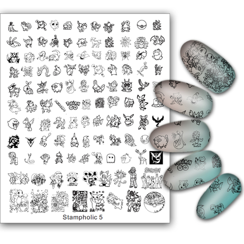 Tamaño más grande Stampholic uñas arte placa de imagen de plantilla de uñas elegir diseños de uñas Plantilla de belleza herramientas de disco ► Foto 1/6