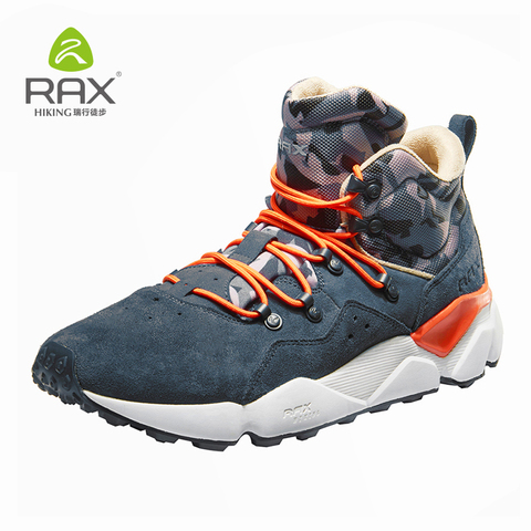 Rax 2022, invierno, nuevo estilo, zapatos de senderismo para hombres, botas de nieve cálidas, zapatillas para hombres, deportes al aire libre, zapatos de montaña transpirables ► Foto 1/6