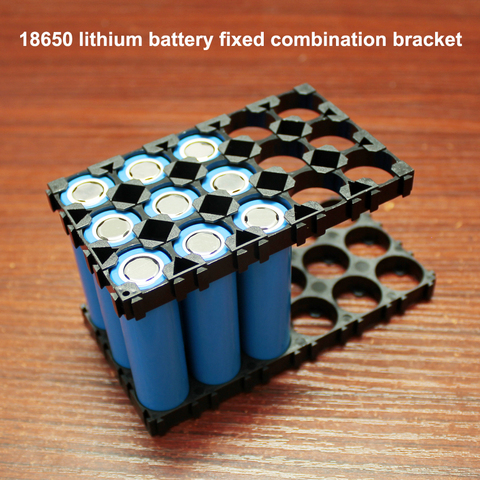 5 unids/lote 18650 batería de litio soporte de batería de vehículo eléctrico soporte de conexión de combinación fija ► Foto 1/6