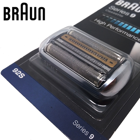 Braun-Cassette de repuesto para afeitadoras Serie 9, piezas de alto rendimiento, cuchilla reemplazable, cortador de 9030s, 9040s, 9050cc, 9070cc, 9075cc ► Foto 1/1