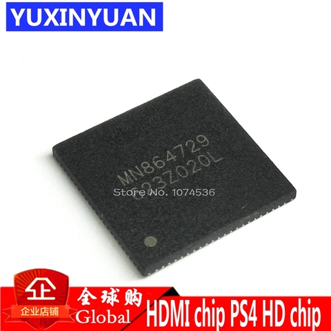 1 Uds. MN864729 para PS4 Delgado pro cuh 1200 conector de puerto HDMI conector de interfaz ic original nuevo QFN ► Foto 1/6