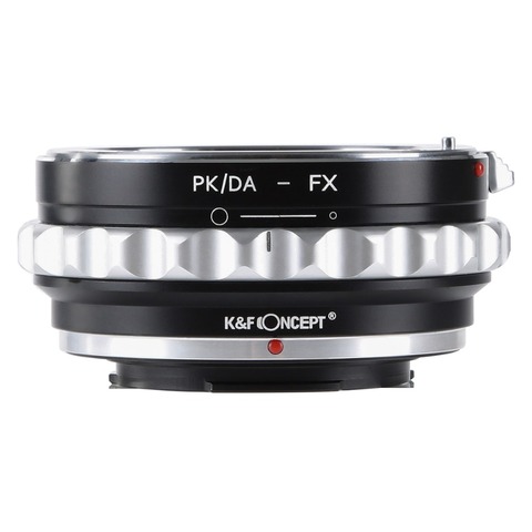K & F CONCEPT-adaptador de montaje para lentes con anillo de Control de apertura para Pentax K M A FA DA, lente de montaje para Fujifilm Fuji X FX body ► Foto 1/6