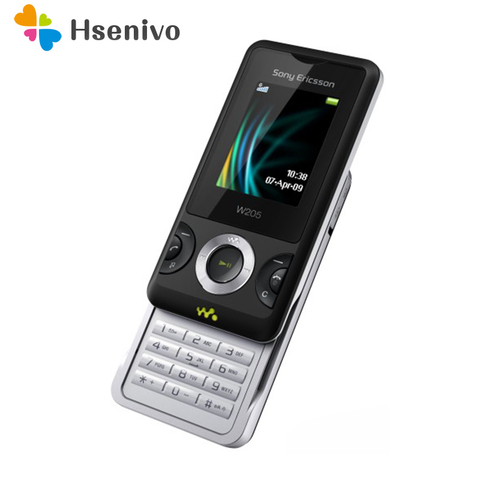 Teléfono móvil Sony Ericsson W205i desbloqueado, 100% Original, 1,8 pulgadas, 2G, Bluetooth, FM, desbloqueado, envío gratis ► Foto 1/2