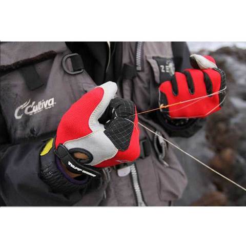 Guantes de pesca de dedos completos, manoplas de pesca de Jigging, materiales de calidad, doble durabilidad ► Foto 1/6