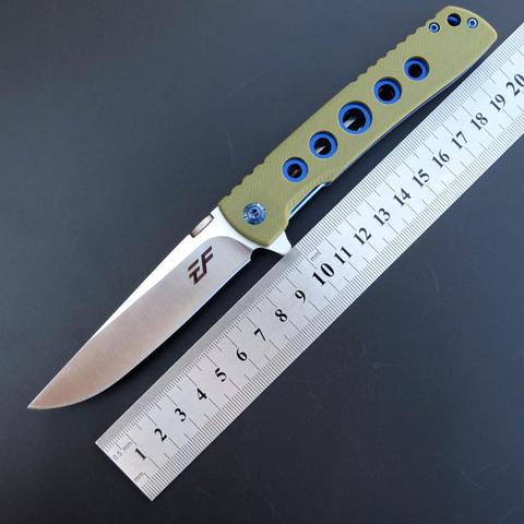 Eafengrow EF27 cuchillo plegable D2 hoja + G10 navaja de bolsillo mango Camping supervivencia cuchillo táctico herramienta para exteriores edc ► Foto 1/6