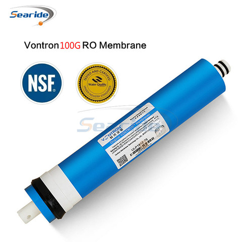 Vontron-membrana RO 100 Gpd para filtro de agua, tratamiento purificador, sistema de ósmosis inversa NSF nacional OVERSEA, envío gratuito ► Foto 1/1