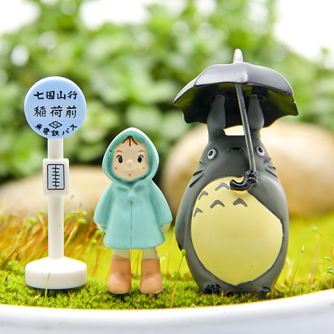 Juguete Studio Ghibli mi vecino Totoro Xiaomei muñeca figura de acción de PVC Hayao Miyazaki Anime japonés figuras estatuillas chicos Juguetes ► Foto 1/6