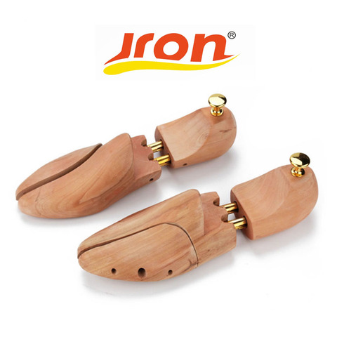 Jron Natural madera Schima zapatos árbol para hombres mujer mantener los Zapatos forma de camillas y formadores ► Foto 1/1