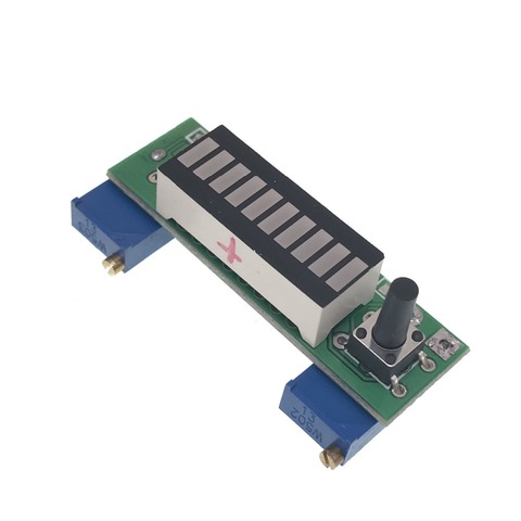 LM3914 azul 10 segmentos 3,7 V Litio 12V módulo indicador de capacidad de batería probador de nivel de potencia pantalla LED Kits electrónicos Diy ► Foto 1/6