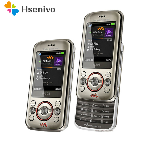 100% Original desbloqueado Sony Ericsson W395 teléfono móvil 2MP Bluetooth FM W395 teléfono celular envío gratis ► Foto 1/6