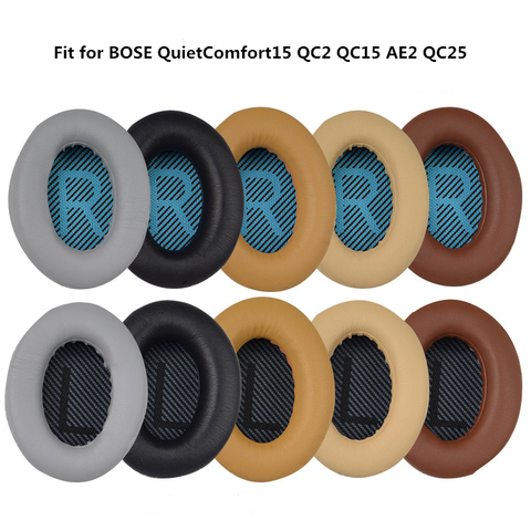 Almohadillas de repuesto cojín para Bose QuietComfort2 QC2 QC15 QC25 QC35 AE2 AE2i AE2w SoundTrue SoundLink auriculares de alta proteína ► Foto 1/6