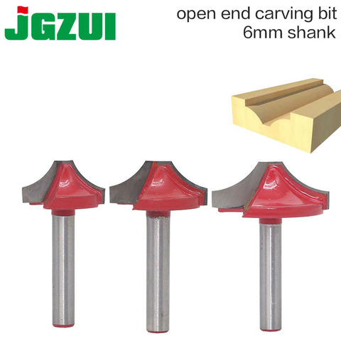 1 unid carburo de tungsteno cnc router bit carpintería cortador open end bits talla ► Foto 1/5