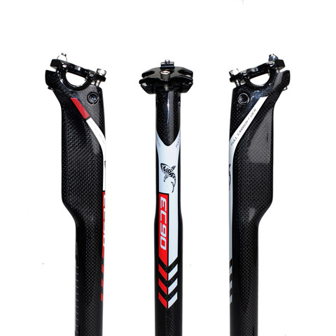 EC90-sillín de bicicleta de montaña, fibra de carbono, diámetro: 2022-27,2mm Longitud: 28,6-250mm, novedad de 400 ► Foto 1/5