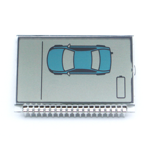 Pantalla Lcd de versión para Rusia para coche, mando a distancia bidireccional, para el Sheriff ZX1060, Envío Gratis ► Foto 1/2