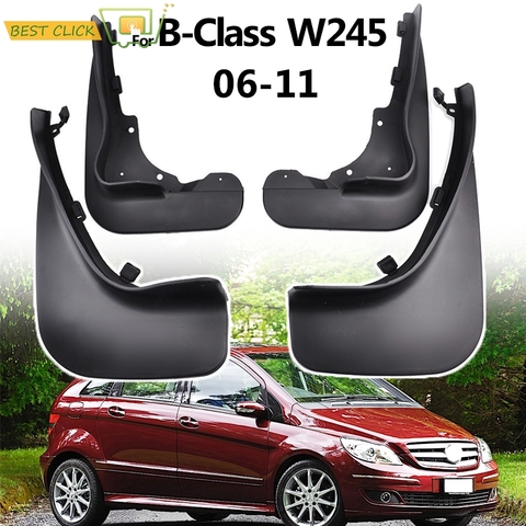 Guardabarros para Benz Clase B W245 2006-2011 Mudflaps Splash guardias delantero trasero guardabarros 2010, 2009, 2008, 2007 ► Foto 1/6