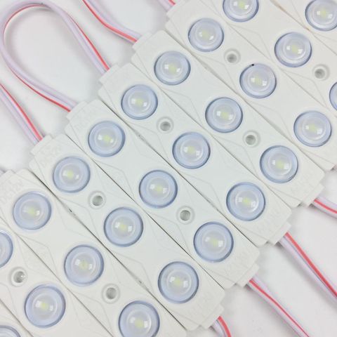10 unids/lote 2835 smd led módulo 3leds DC12V 1,5 w LED impermeable led módulo de luz para la letra de canal y publicidad led ► Foto 1/6