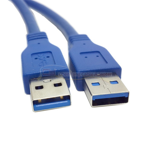 Cable estándar A macho A USB3.0 macho, 0,3 M, 0,6 M, 1M, nuevo super-USB, 3,0, 1,5 M, 2M, 3M, 5M ► Foto 1/1