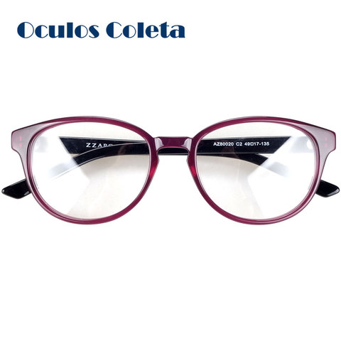 Diseñador gafas marcos para las mujeres super retro estilo acetato ► Foto 1/5