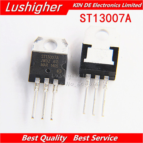 10 Uds ST13007A MJE13007-220 E13007-2 TO220 13007 J13007 J13007-2 TRANSISTOR-220 ► Foto 1/4