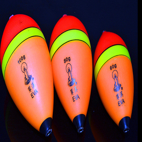 Apopyu-flotador de pesca de EVA, bolas flotantes de bajos grandes, boya de pez de roca oceánica de 20-100g de fundición larga, 1 unidad ► Foto 1/4