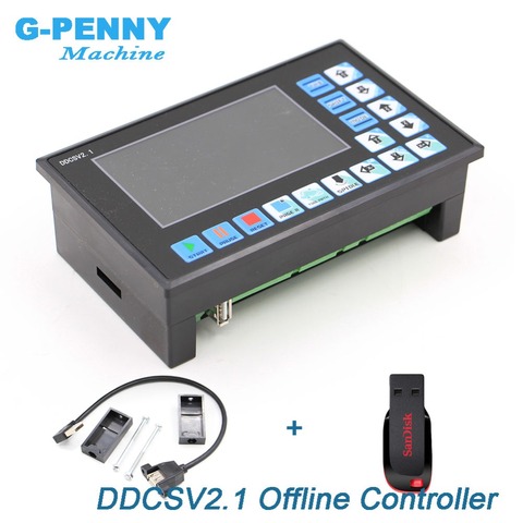 ¡Nueva llegada! DDCSV2.1 Offline controlador soporte 3/eje 4 axis USB controlador CNC interfaz Router CNC fresadora de Grabado de la máquina ► Foto 1/6