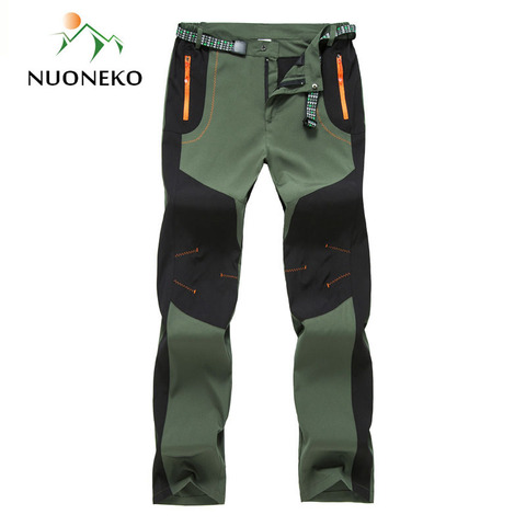 Nuoneko-Pantalones finos de senderismo para hombre y mujer, ropa a prueba de viento para exteriores, Camping, Trekking y escalada, para primavera y otoño, PN22 ► Foto 1/6