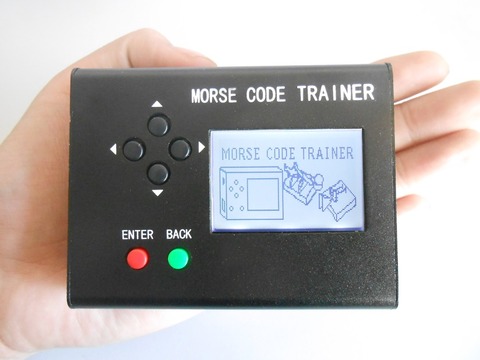 Entrenador de código MORSE, entrenador de código de onda corta, llave telegráfica automática, clave de aprendizaje, radio CW ► Foto 1/6