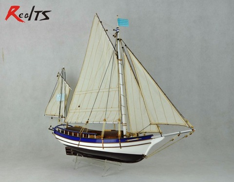 Realts Básculas 1/30 clásicos de madera barco velero modelo kits el spary Boston moderno barco de vela DIY modelo ► Foto 1/5