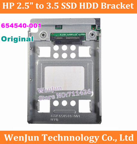 Adaptador de disco duro Swap para HP prolite Server microservidor G7 G8, 654540-001, 2,5 