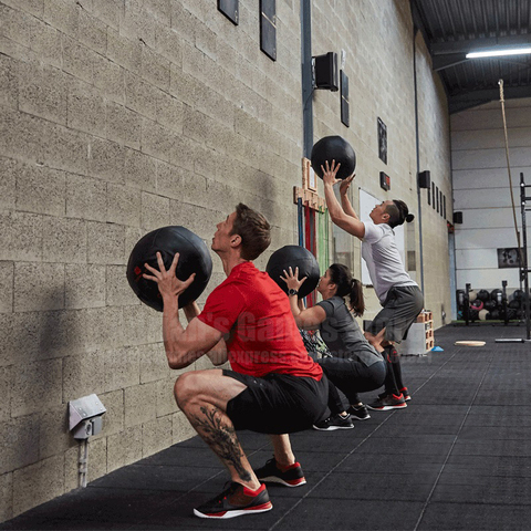 35cm CrossFit Bola de Medicina Vacío Medicine Ball Bolas de Servicio Pesado Ejercicio Kettlebell de Fitness MB Construcción Muscular ► Foto 1/6