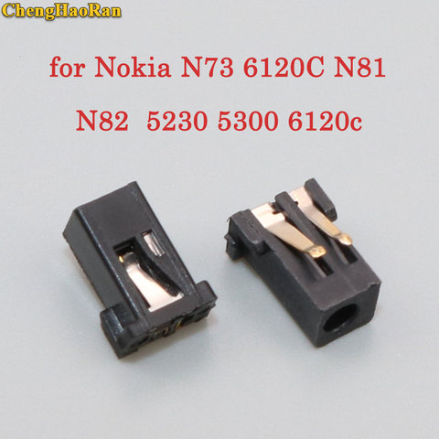 ChengHaoRan-Conector de toma de corriente para teléfonos Nokia, conector jack de carga, para N72, N73, N81, N82, 5700, 6300, 5230, 5310, 5300, 6120c, 5130, 1-10 Uds. ► Foto 1/2