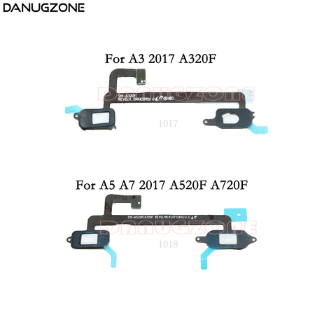Botón de inicio luz Sensor de cinta Flex Cable para Samsung Galaxy A3 A5 A7 2017 A320 A320F A520 A520F A720 A720F ► Foto 1/2