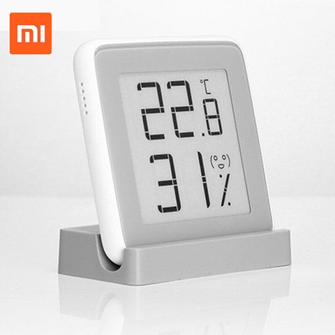 Xiaomi MiaoMiaoCe pantalla de tinta e-link medidor de humedad Digital pantalla LCD termómetro de alta precisión Sensor de humedad de temperatura ► Foto 1/6