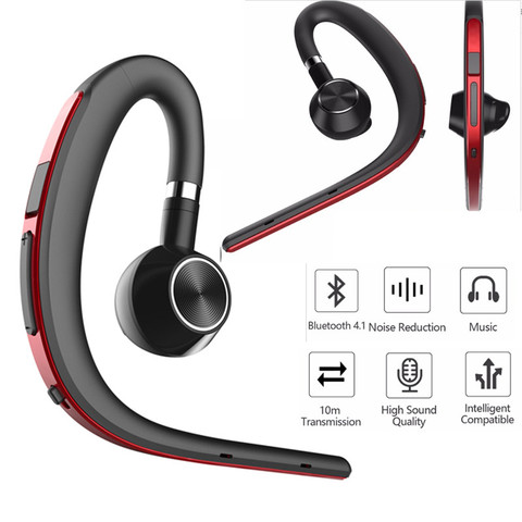 Auriculares inalámbricos con Bluetooth para hombre, dispositivo de audio deportivo con micrófono y cancelación de ruido para conducción de teléfono, 2022 ► Foto 1/6