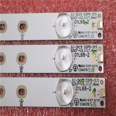 Bombilla LED para Philips 32PFS6402/12 32PFT4309/60 32PFT5300/60, barra de luz de fondo, regla de Línea GJ-2K15 D2P5 D307-V1 V1.1 ► Foto 1/1
