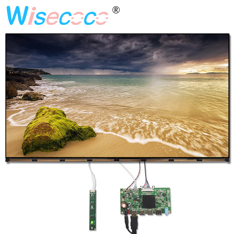 Panel de pantalla lcd de 27 pulgadas 4k, pantalla panorámica LCD 3840x2160 con placa de control de interfaz DP ► Foto 1/6