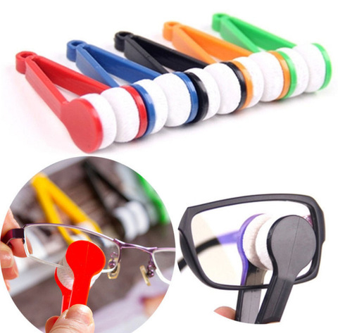 Limpiador de gafas multifuncionales portátil, cepillos de microfibra, Herramientas de limpieza, Mini 1 Uds. ► Foto 1/3