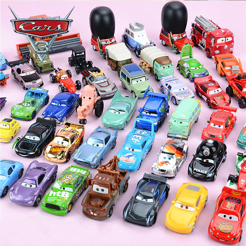 29 coches estilo Disney Pixar 3 Lightning McQueen Jackson Storm Ramirez DocHudson Diecast Metal coche modelo niños juguetes educativos ► Foto 1/6