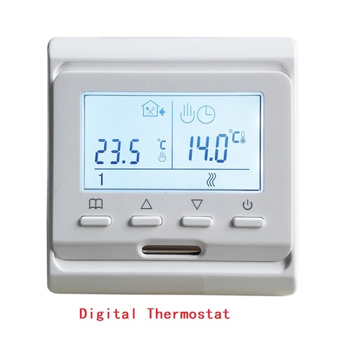 Controlador de temperatura de calefacción de suelo programable, termostato Digital de suelo cálido de 220V y 16A ► Foto 1/6