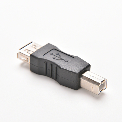 1 unidad nuevo USB 2,0 tipo A hembra A USB tipo B macho convertidor adaptador USB Cable de impresión cambiador ► Foto 1/6