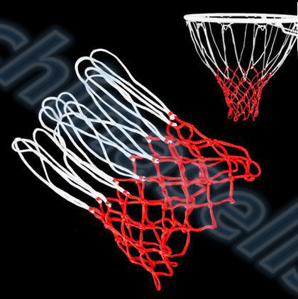 Red de malla para baloncesto, 1 Uds., tamaño estándar, duradero, hilo de nailon, para deportes ► Foto 1/3